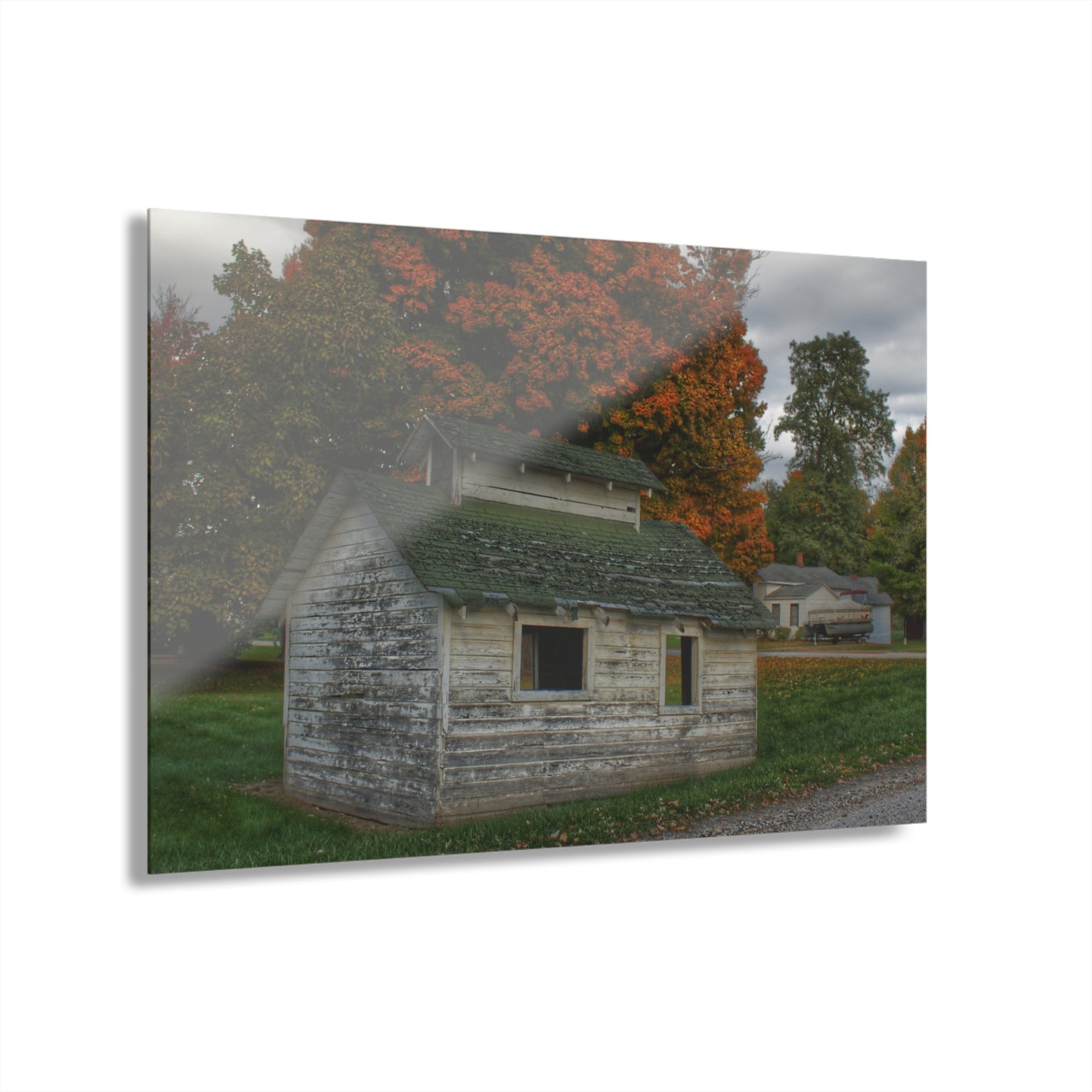 U R There Photography Rural Shack of Metamora Rustic Farmhouse Acrylic Wall Print