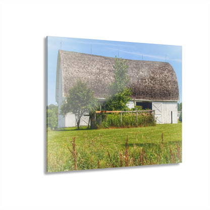 U R There Photography Country White Rustic Farmhouse Acrylic Wall Print