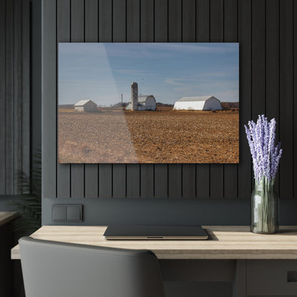 U R There Photography Colling Whites Rustic Farmhouse Acrylic Wall Print