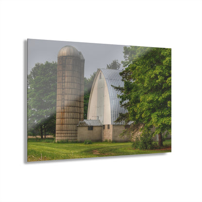 U R There Photography Carpenter Road White I Rustic Farmhouse Acrylic Wall Print