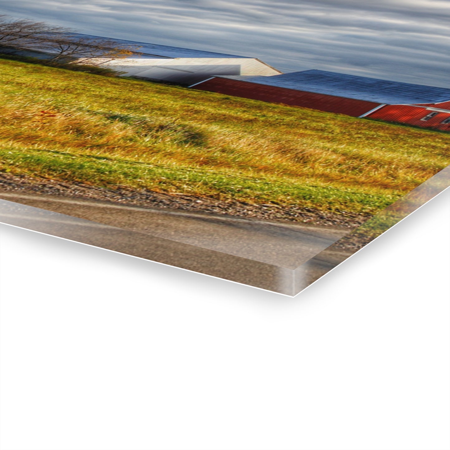 U R There Photography Marlette Road Farm I Rustic Farmhouse Acrylic Wall Print