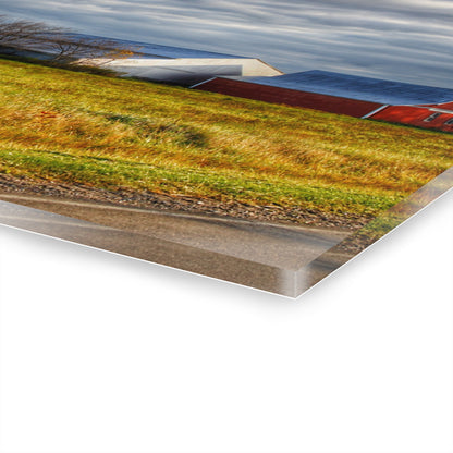 U R There Photography Marlette Road Farm I Rustic Farmhouse Acrylic Wall Print