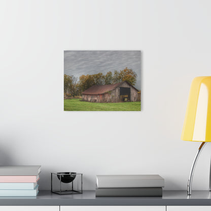 U R There Photography Stewart Road Little Grey Rustic Farmhouse Acrylic Wall Print