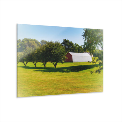 U R There Photography Lake Pleasant Road Hidden Quonset Rustic Farmhouse Acrylic Wall Print