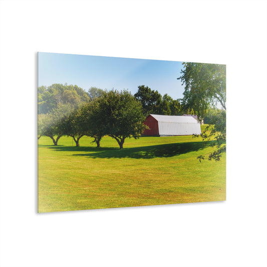 U R There Photography Lake Pleasant Road Hidden Quonset Rustic Farmhouse Acrylic Wall Print