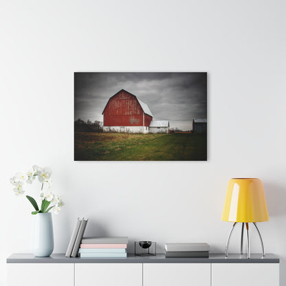 U R There Photography Mills Road Red II Rustic Farmhouse Acrylic Wall Print
