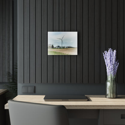 U R There Photography Dickerson Grey Rustic Farmhouse Acrylic Wall Print