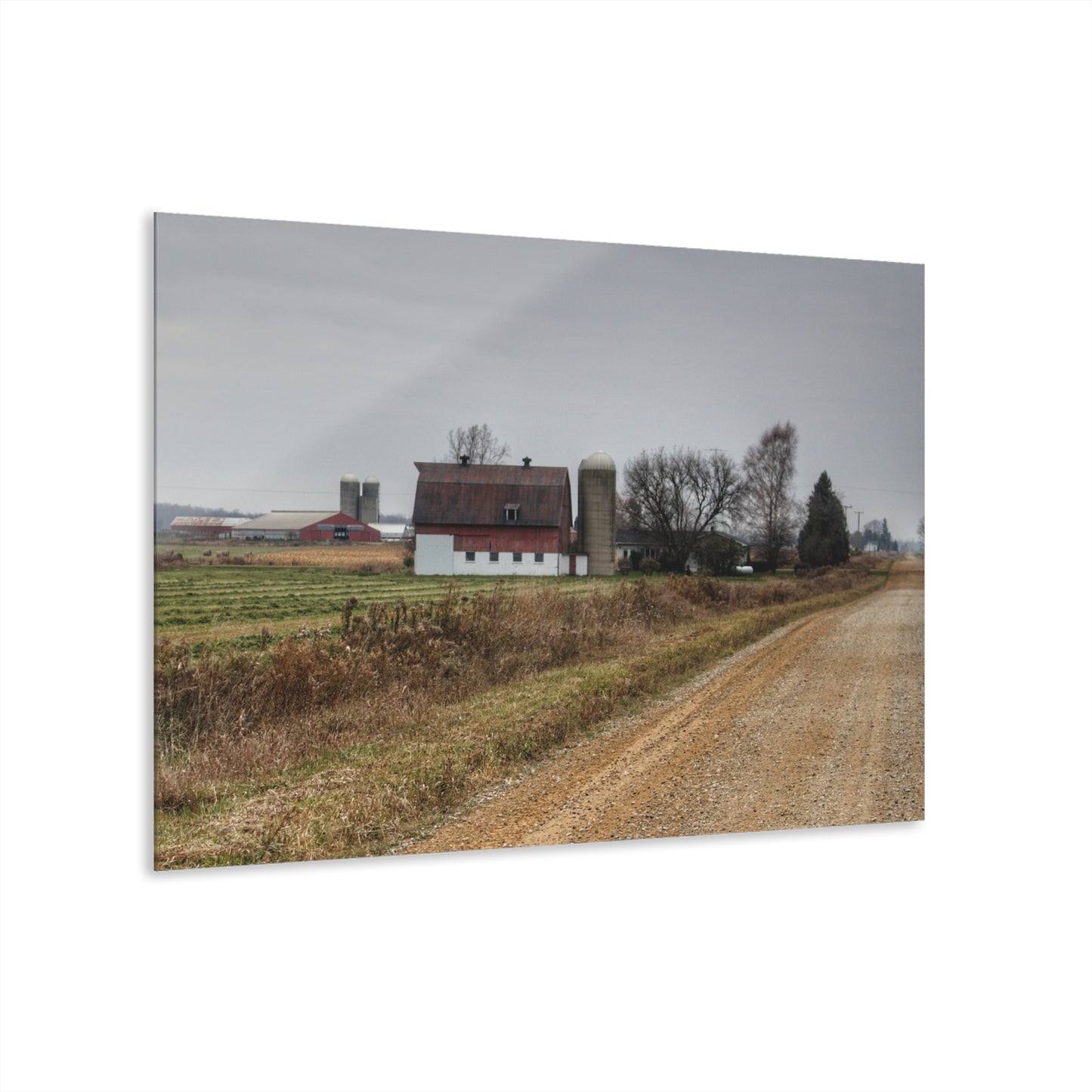 U R There Photography Gates Road Farm Rustic Farmhouse Acrylic Wall Print