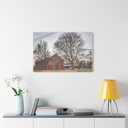 U R There Photography Almont Van Dyke Red III Rustic Farmhouse Acrylic Wall Print