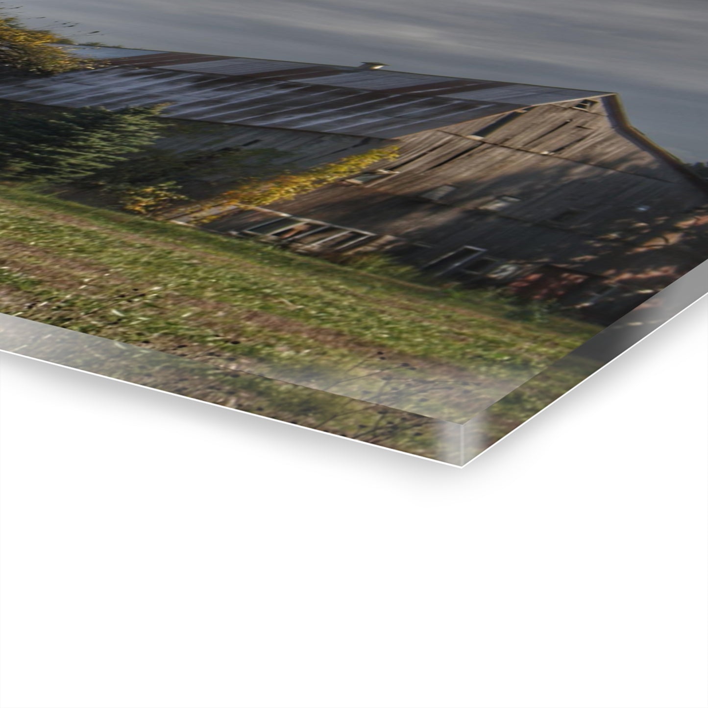 U R There Photography Collapsing in Croswell Rustic Farmhouse Acrylic Wall Print