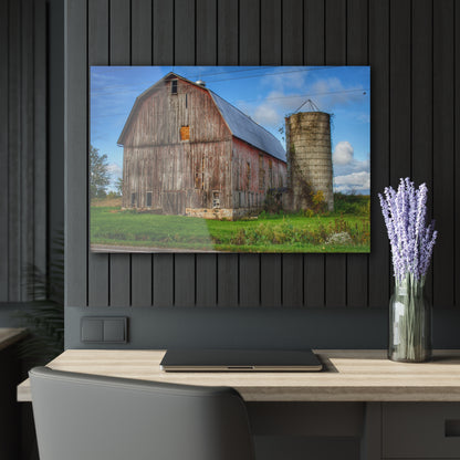 U R There Photography North Irish Red II Rustic Farmhouse Acrylic Wall Print