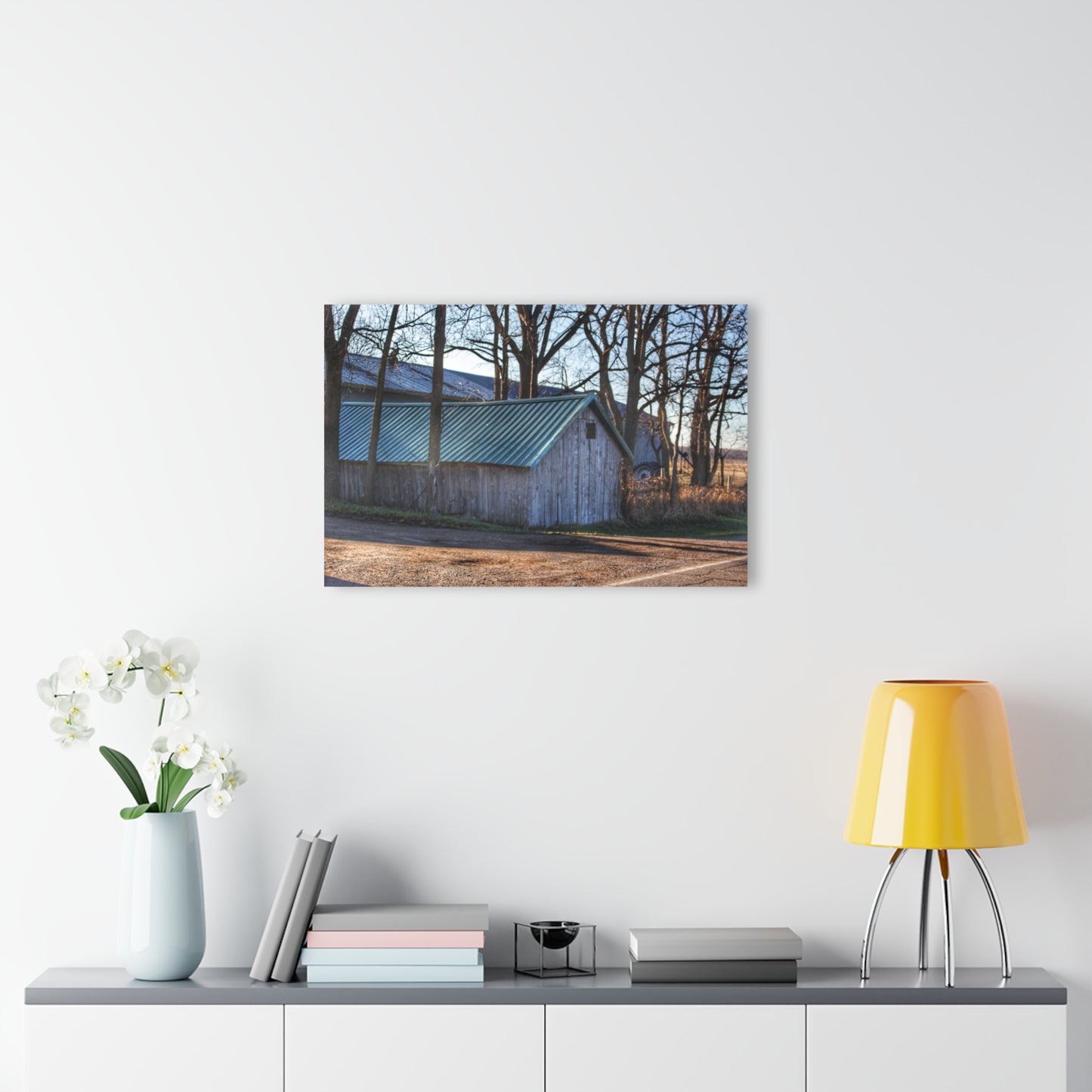 U R There Photography Baldwin Roadside Shack Rustic Farmhouse Acrylic Wall Print