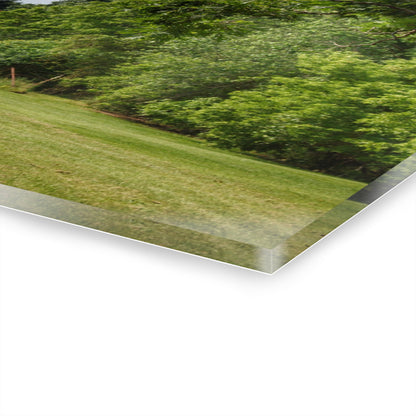 U R There Photography Hunters Creek White Rustic Farmhouse Acrylic Wall Print