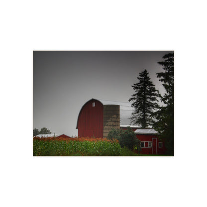 U R There Photography Beyond the Fog on Haines Rustic Farmhouse Decorative Ceramic Tile