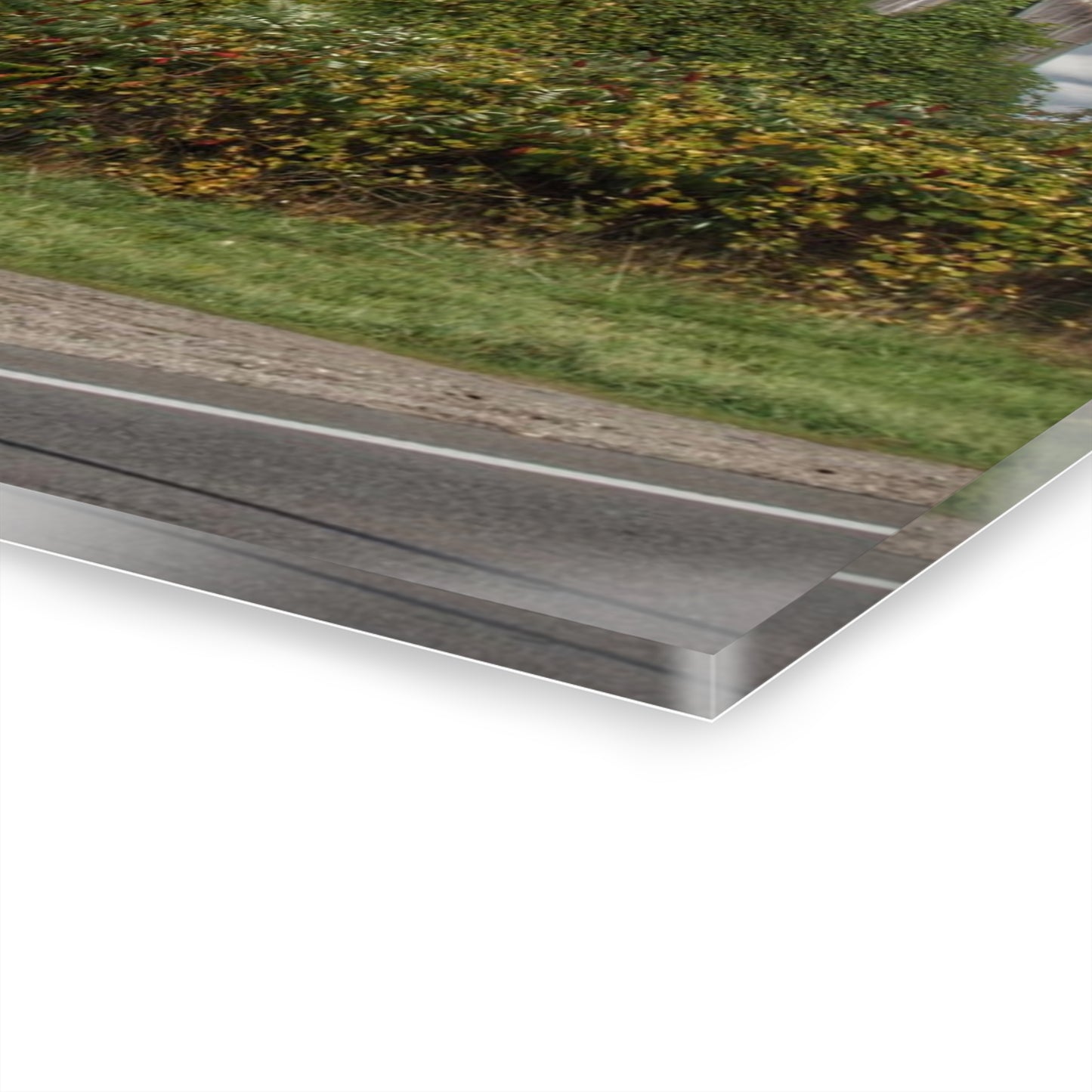 U R There Photography Metamora M-24 Grey II Rustic Farmhouse Acrylic Wall Print