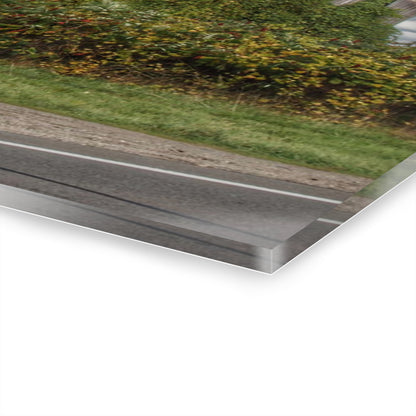 U R There Photography Metamora M-24 Grey II Rustic Farmhouse Acrylic Wall Print