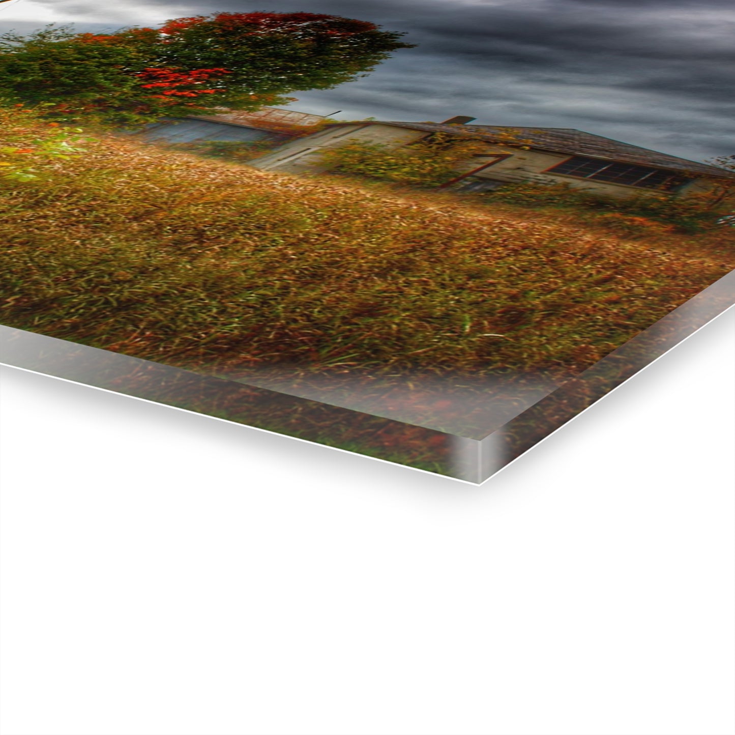 U R There Photography Farnsworth Forgotten Rustic Farmhouse Acrylic Wall Print