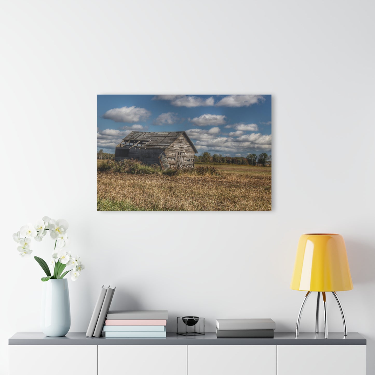 U R There Photography Freiberger Road Little Grey Shack Rustic Farmhouse Acrylic Wall Print
