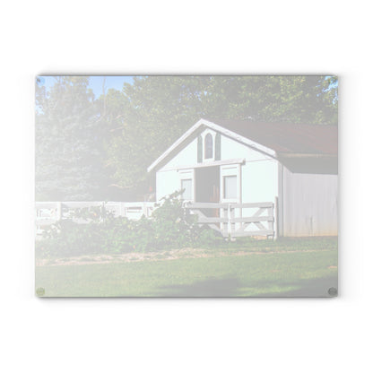 U R There Photography Beyond the Fence on Baldwin Rustic Farmhouse Tempered-Glass Cutting Board
