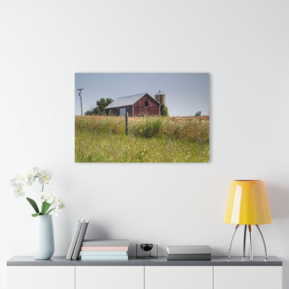 U R There Photography North Lake Pleasant Little Red I Rustic Farmhouse Acrylic Wall Print