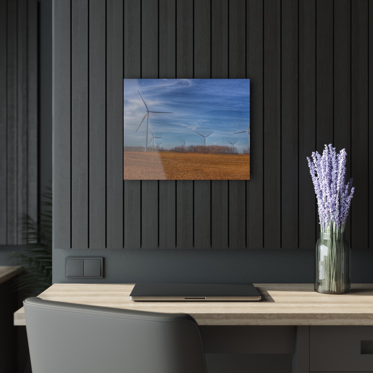 U R There Photography Windmill Alley Rustic Farmhouse Acrylic Wall Print