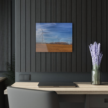 U R There Photography Windmill Alley Rustic Farmhouse Acrylic Wall Print