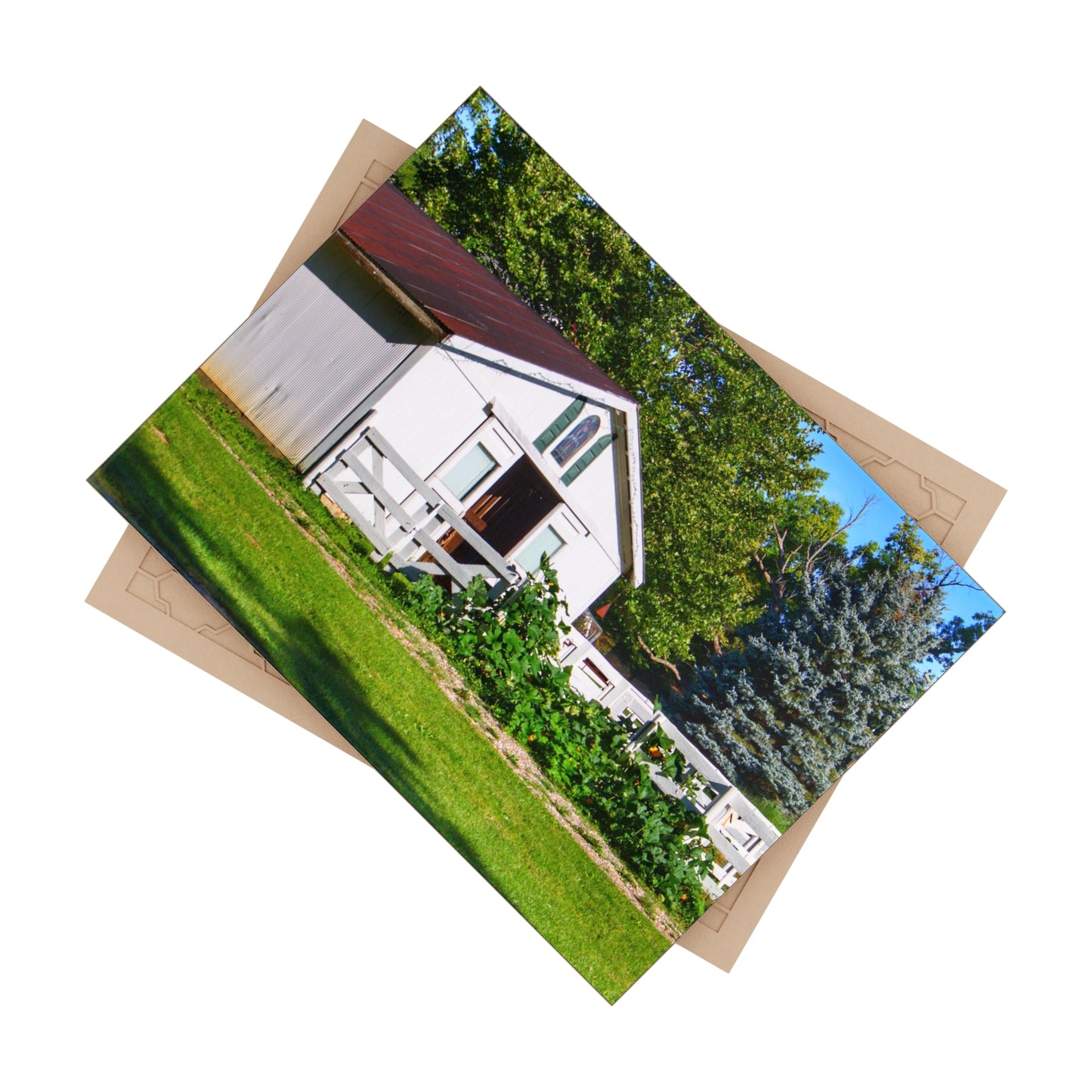 U R There Photography Beyond the Fence on Baldwin Rustic Farmhouse Decorative Ceramic Tile