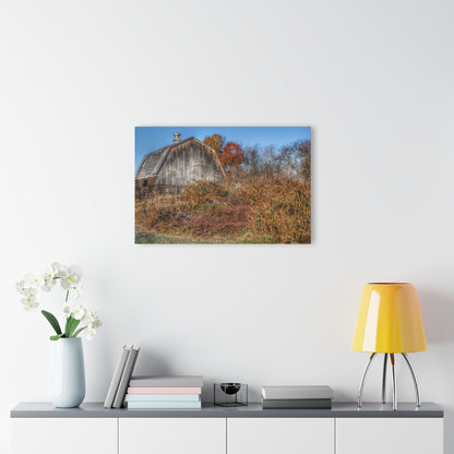 U R There Photography Vassar Road Hidden Grey II Rustic Farmhouse Acrylic Wall Print