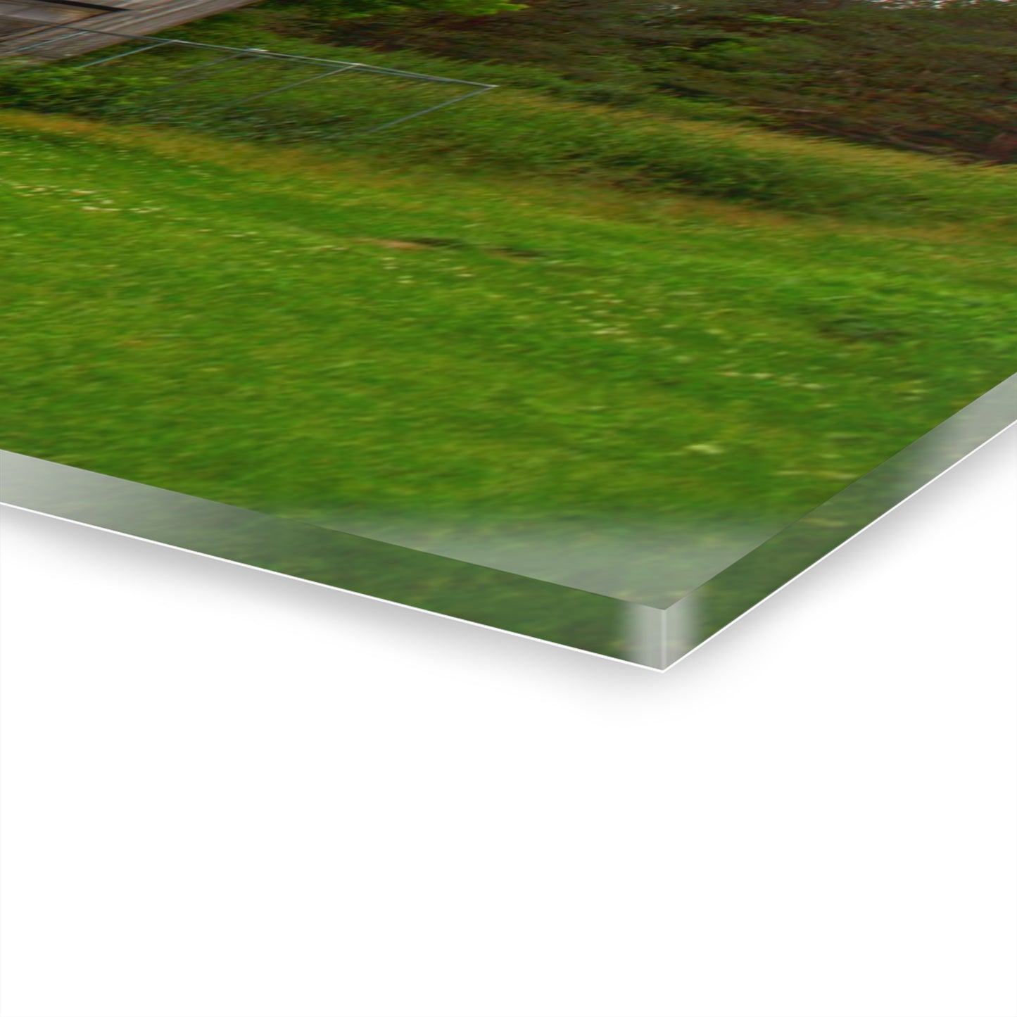 U R There Photography Fieldstone Grey Rustic Farmhouse Acrylic Wall Print