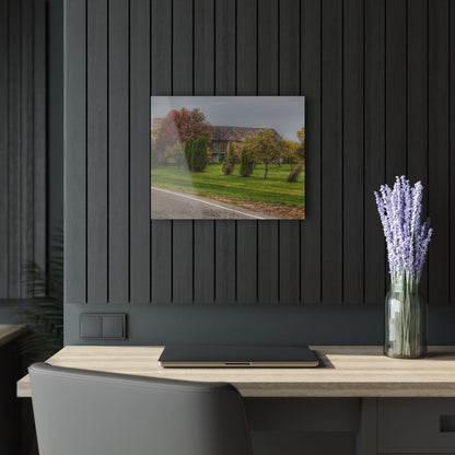 U R There Photography Goodrich Grey Rustic Farmhouse Acrylic Wall Print