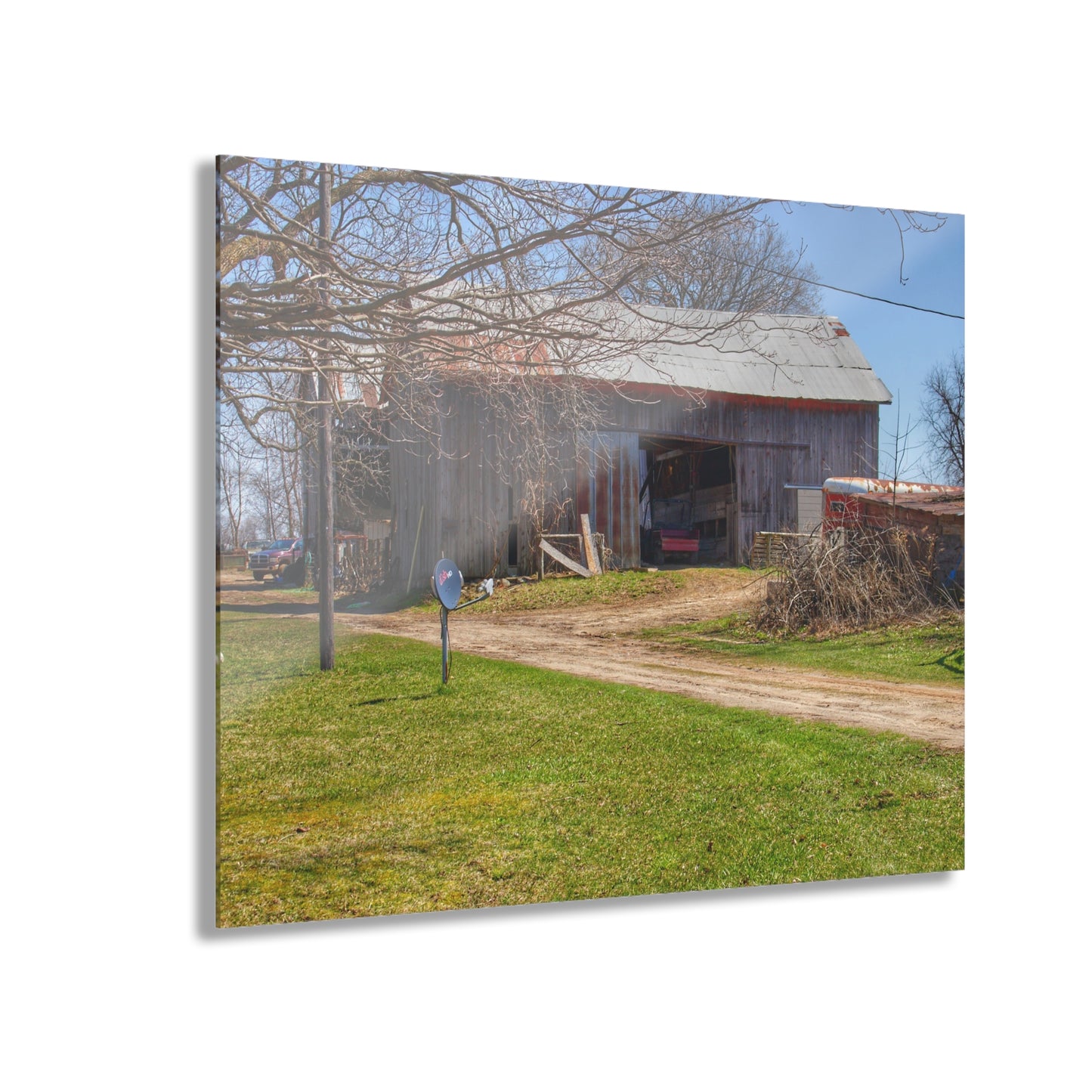 U R There Photography Lee Hill Greys Rustic Farmhouse Acrylic Wall Print