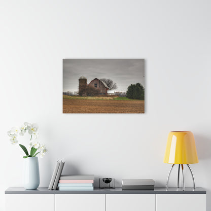 U R There Photography Reinelt Road Red Rustic Farmhouse Acrylic Wall Print