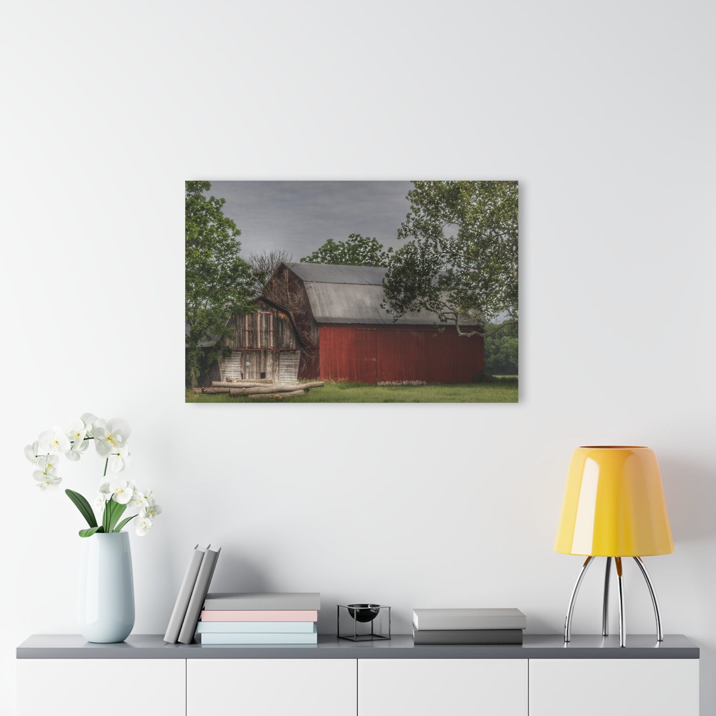 U R There Photography Barkley Road Buddies Rustic Farmhouse Acrylic Wall Print