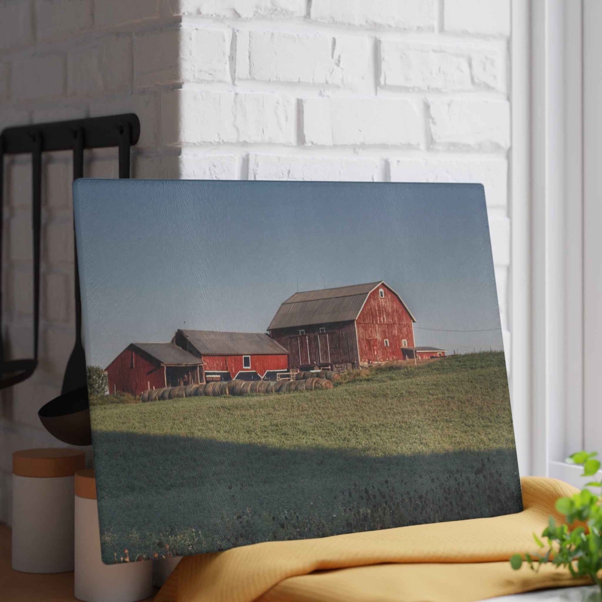 Rustic Farmhouse Cutting Board| Across the Field in Millington