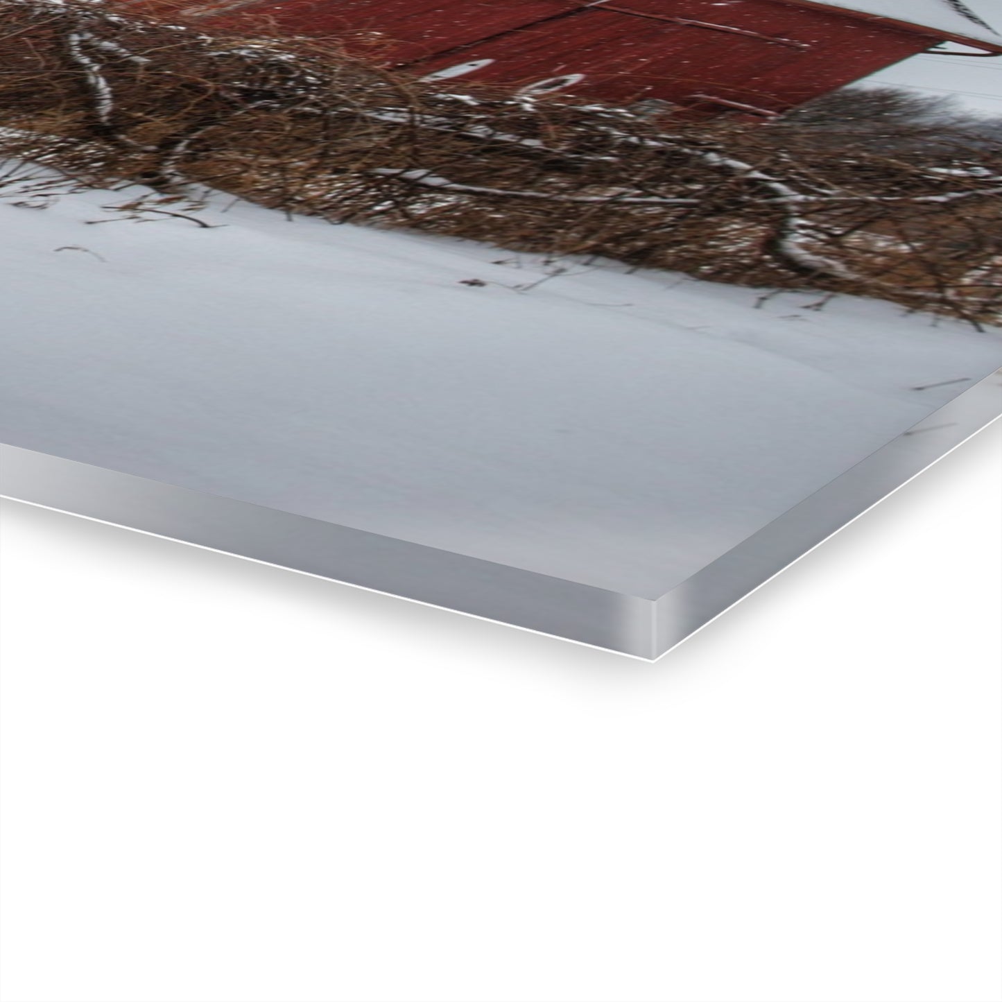 U R There Photography Hadley Road Barn at the Bend Rustic Farmhouse Acrylic Wall Print