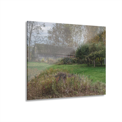 U R There Photography Grey Shack of Elmwood Rustic Farmhouse Acrylic Wall Print