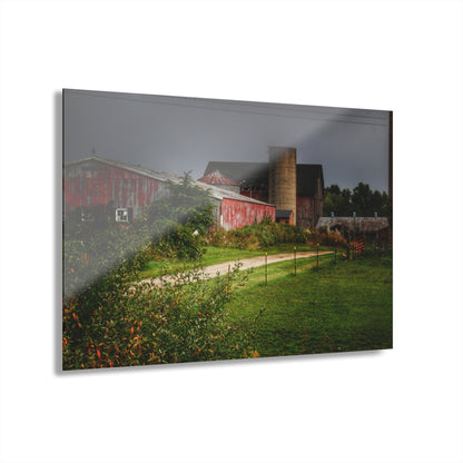 U R There Photography Path of Barns Rustic Farmhouse Acrylic Wall Print