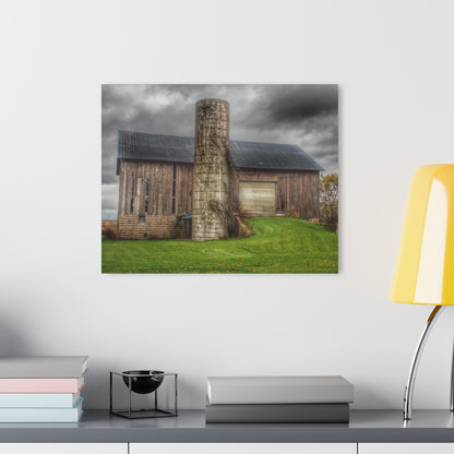 U R There Photography Gilford Grey I Rustic Farmhouse Acrylic Wall Print