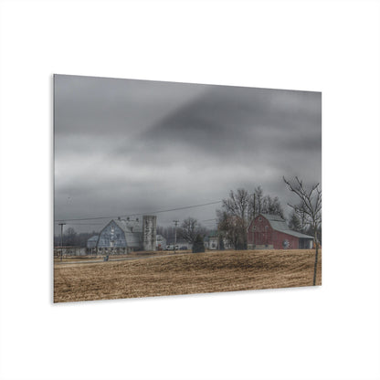 U R There Photography Daley Road Duo Rustic Farmhouse Acrylic Wall Print
