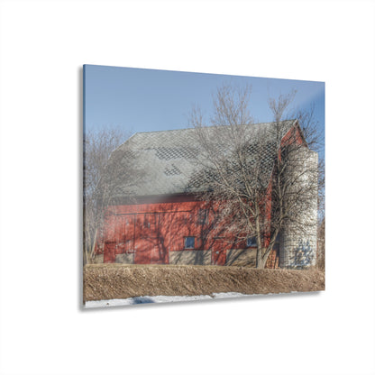 U R There Photography Van Dyke Red II Rustic Farmhouse Acrylic Wall Print