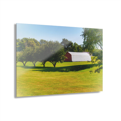 U R There Photography Lake Pleasant Road Hidden Quonset Rustic Farmhouse Acrylic Wall Print
