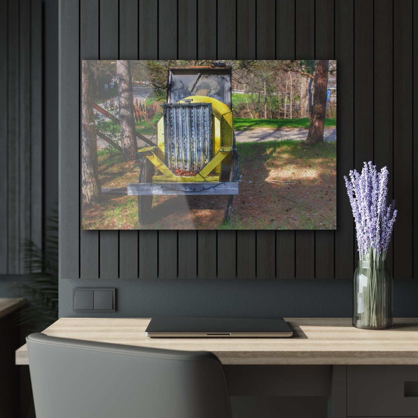 U R There Photography Hickory Place Yard Art I Rustic Farmhouse Acrylic Wall Print