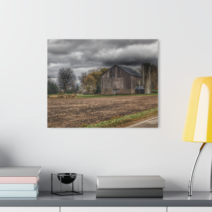 U R There Photography Gilford Grey II Rustic Farmhouse Acrylic Wall Print