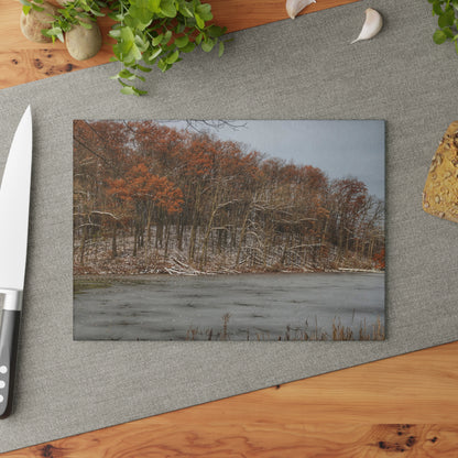 Barn Boutique Rustic Tempered-Glass Cutting Board| The Freeze of Thornville