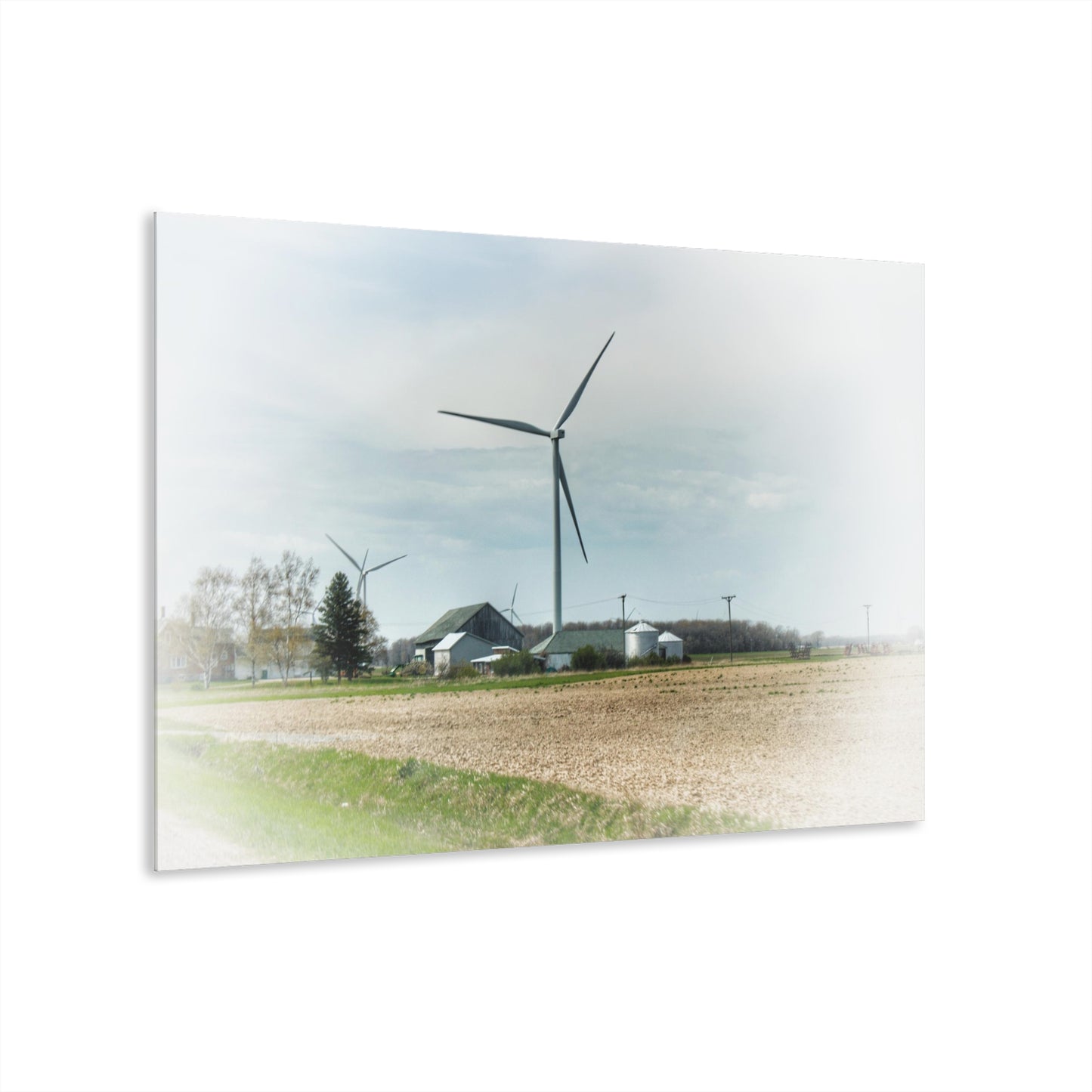 U R There Photography Dickerson Grey Rustic Farmhouse Acrylic Wall Print