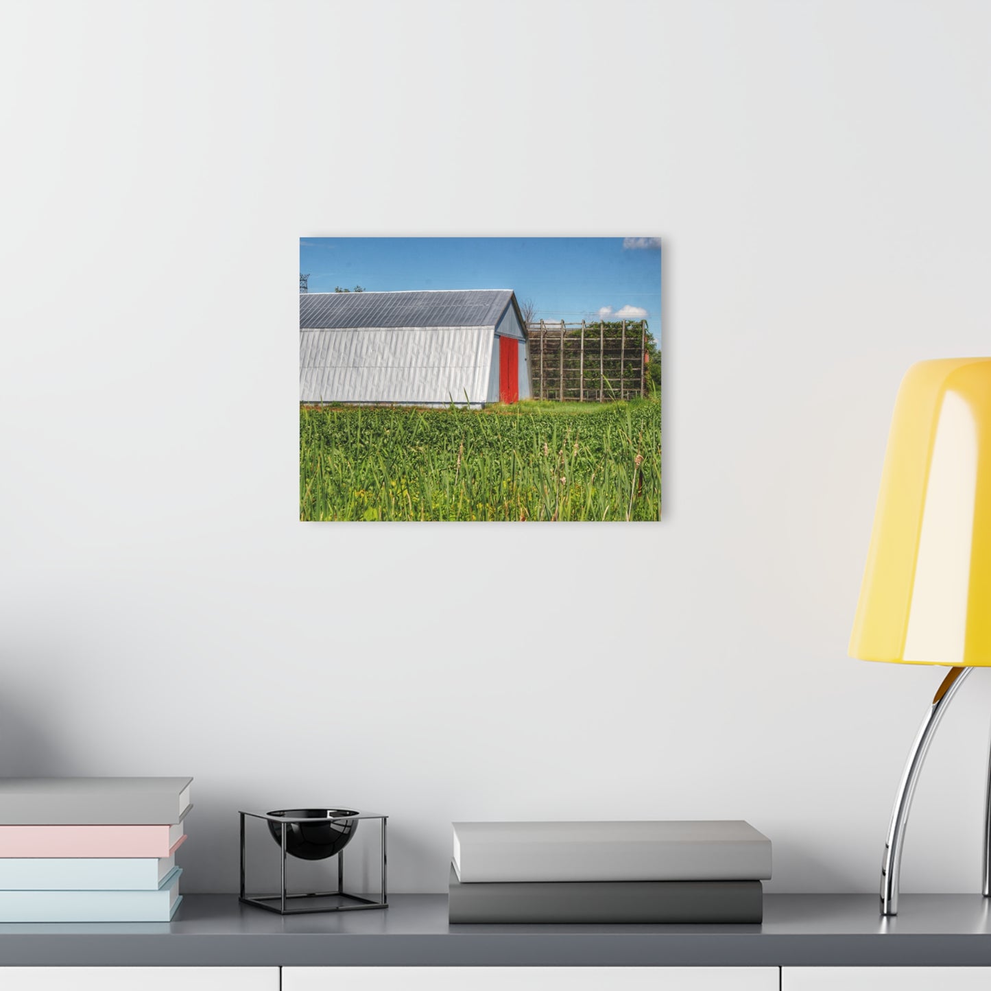 U R There Photography Montrose Farm II Rustic Farmhouse Acrylic Wall Print