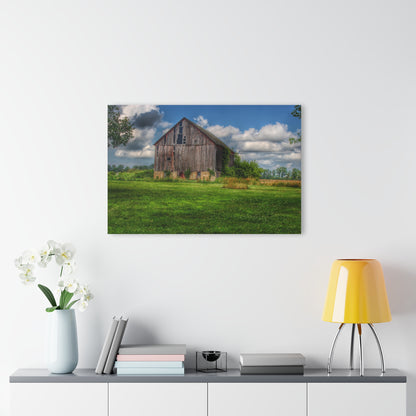 U R There Photography Bohms Road Grey II Rustic Farmhouse Acrylic Wall Print