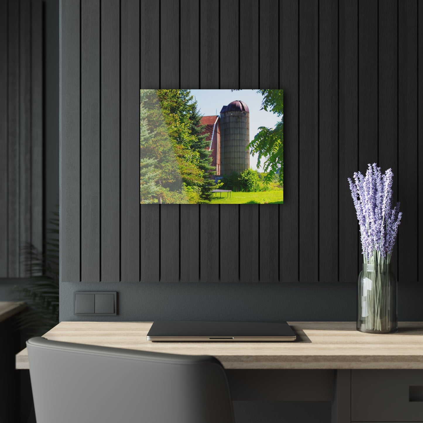 U R There Photography Atwell Road Hidden Rustic Farmhouse Acrylic Wall Print