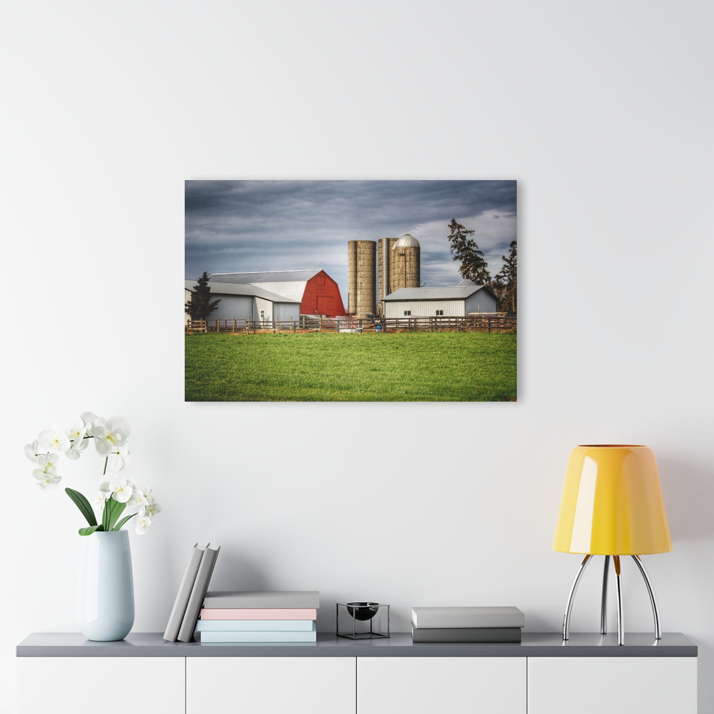 U R There Photography M-24 Farm Rustic Farmhouse Acrylic Wall Print