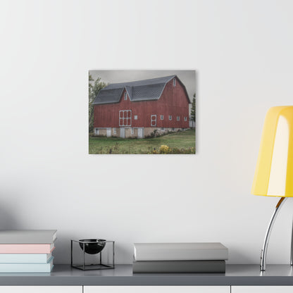 Barn Boutique Modern Farmhouse Acrylic Wall Print| Vassar Road Red I